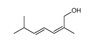 2,6-dimethylhepta-2,4-dien-1-ol结构式