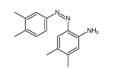 2-[(3,4-dimethylphenyl)diazenyl]-4,5-dimethylaniline Structure