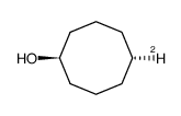 (E)-cyclooctanol-5-d结构式