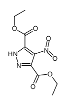 diethyl 4-nitro-1H-pyrazole-3,5-dicarboxylate结构式