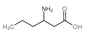 3-氨基己酸结构式