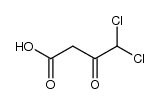 4,4-dichloro-3-oxo-butyric acid Structure