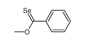 selenobenzoic acid O-methyl ester结构式