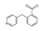 4-[(2-nitrophenyl)methyl]pyridine结构式