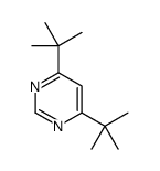 4,6-ditert-butylpyrimidine Structure