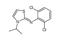 N-(2,6-dichlorophenyl)-3-propan-2-yl-1,3-thiazol-2-imine Structure