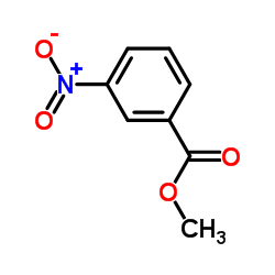 3-硝基苯甲酸甲酯结构式