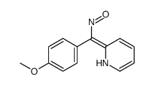 2-[(4-methoxyphenyl)-nitrosomethylidene]-1H-pyridine结构式