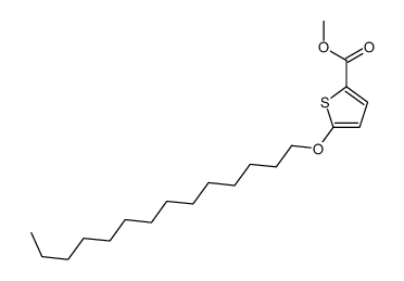 methyl 5-tetradecoxythiophene-2-carboxylate结构式