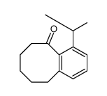 4-propan-2-yl-7,8,9,10-tetrahydro-6H-benzo[8]annulen-5-one结构式