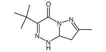 3-tert-butyl-7-methyl-8,8a-dihydro-1H-pyrazolo[5,1-c][1,2,4]triazin-4-one Structure