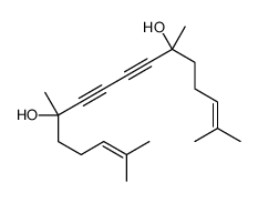2,6,11,15-Tetramethyl-6,11-dihydroxy-2,14-hexadecadiene-7,9-diyne Structure