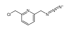 2-(azidomethyl)-6-(chloromethyl)pyridine Structure