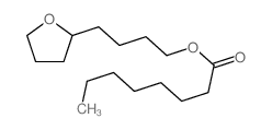 4-(oxolan-2-yl)butyl octanoate Structure