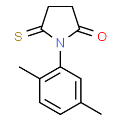 2-Pyrrolidinone,1-(2,5-dimethylphenyl)-5-thioxo-,(1S)- (9CI) Structure