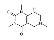 1,3,6-trimethyl-7,8-dihydro-5H-pyrimido[4,5-d]pyrimidine-2,4-dione结构式
