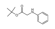 N-PHENYLGLYCINE TERT-BUTYL ESTER结构式