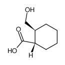 (-)-(1R,2R)-trans-2-(hydroxyMethyl)cyclohexanoic acid Structure