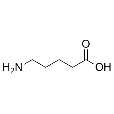 5-Aminovaleric acid Structure