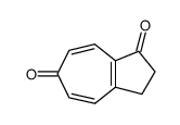 2,3-dihydro-1,6-azulenedione Structure