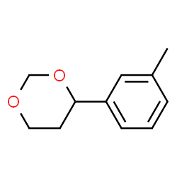 1,3-Dioxane,4-(3-methylphenyl)-(9CI) structure