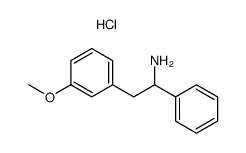 dl-2-(3-methoxyphenyl)-1-phenylethylamine hydrochloride Structure