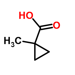 1-Methylcyclopropanecarboxylic acid Structure