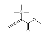 methyl 2-trimethylsilylbuta-2,3-dienoate Structure