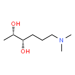 2,3-Hexanediol,6-(dimethylamino)-,(2S,3S)-(9CI) structure