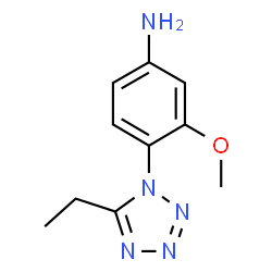 1H-Tetrazole,1-(4-amino-2-methoxyphenyl)-5-ethyl-(5CI)结构式