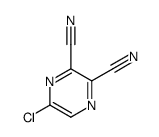 5-Chloro-2,3-pyrazinedicarbonitrile Structure