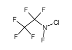 N-chloro-N,1,1,2,2,2-hexafluoroethan-1-amine结构式