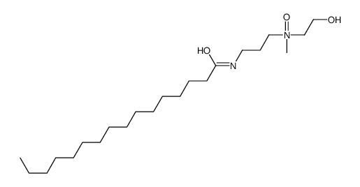 N-[3-[(2-Hydroxyethyl)methylamino]propyl]hexadecanamide N-oxide结构式