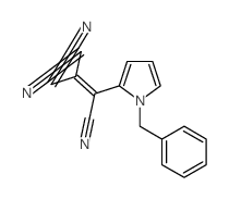 2-(Tricyanovinyl)-1-benzylpyrrole Structure