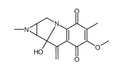 10-Decarbamoyloxy-9-dehydromitomycin B结构式