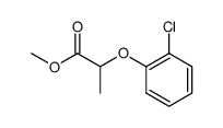 2-(2-chlorophenoxy)propanoic acid methyl ester Structure