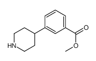 3-(哌啶-4-基)苯甲酸甲酯结构式