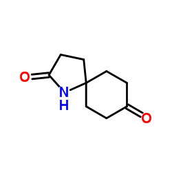 1-氮杂螺[4.5]癸烷-2,8-环己二酮结构式