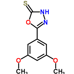 5-(3,5-dimethoxyphenyl)-1,3,4-oxadiazole-2-thiol图片