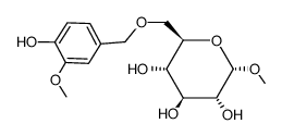 1-O-acetyl-2,5-di-O-p-chlorobenzoyl-3-deoxy-D-ribofuranose结构式