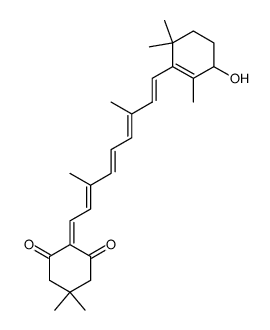 2-(4'-hydroxyretinylidene)-dimedone Structure