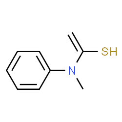 Ethenethiol, 1-(methylphenylamino)- (9CI) structure