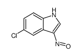 5-chloro-3-nitroso-1H-indole结构式