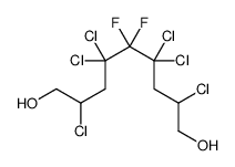 2,4,4,6,6,8-hexachloro-5,5-difluorononane-1,9-diol结构式
