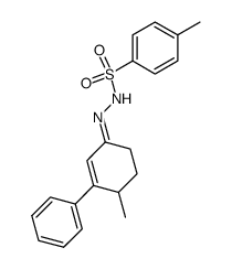 p-tosylhydrazone de la methyl-4 phenyl-3 cyclohexene-2 one Structure