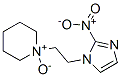 1-[2-(2-Nitro-1H-imidazol-1-yl)ethyl]piperidine 1-oxide Structure