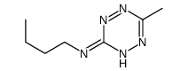 N-butyl-6-methyl-1,2,4,5-tetrazin-3-amine Structure