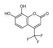 7,8-dihydroxy-4-(trifluoromethyl)chromen-2-one Structure
