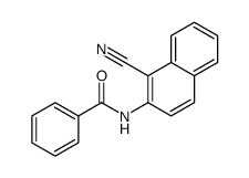 N-(1-cyanonaphthalen-2-yl)benzamide Structure