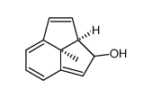 2a,7b-dihydro-7b-methyl-2H-cyclopent[cd]inden-2-ol结构式